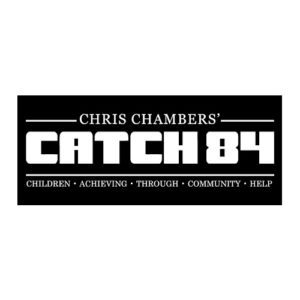 A logo of Chris Chambers’ Catch 84